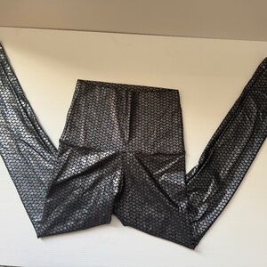 Emily Hsu Midnight Mermaid Leggings Size Small